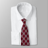 Red Star Prisms Neck Tie Stropdas (Gebonden)