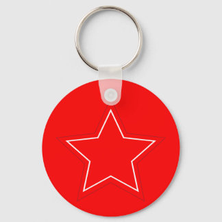 Red Star Sleutelhanger
