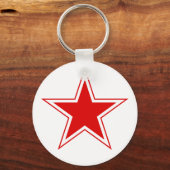 Red Star-sleutelhanger van de Sovjet-luchtvaart Sleutelhanger (Voorkant)