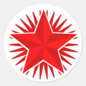 Red Star Sticker (Voorkant)