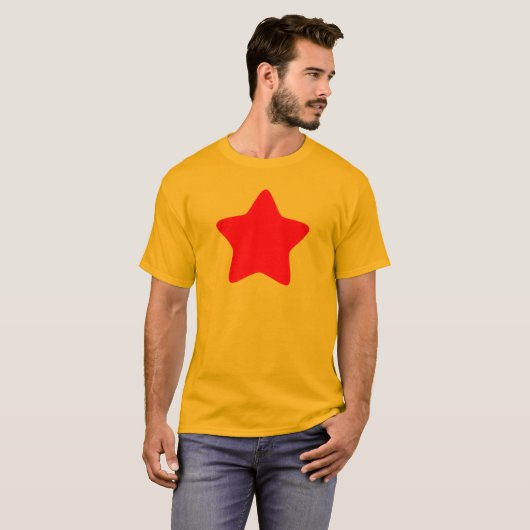 Red Star T-Shirt (Voorkant volledig)