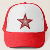 Red Star 'two tone' vrachtwagenhoed Trucker Pet (Voorkant)