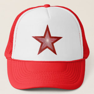 Red Star 'two tone' vrachtwagenhoed Trucker Pet