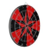 Red Star (vlag van het libertariële socialisme) Dartbord (Voorkant Links)