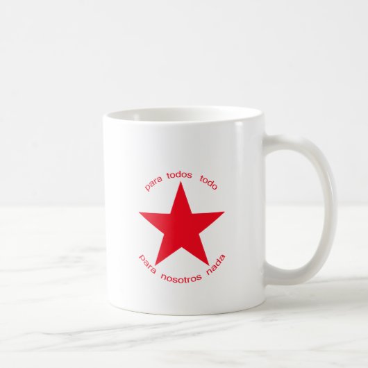 Red Star Zapatista Koffiemok (Rechts)
