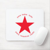 Red Star Zapatista Muismat (Met muis)
