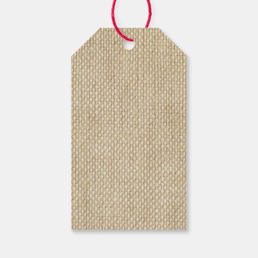 Red Starfish Rustic Beach Weddenschap Bedankt Cadeaulabel (Achterkant)