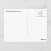 Red Starfish, Unalaska Island Briefkaart (Achterkant)