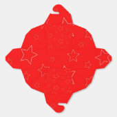 Red Stars Favoriete Box Bedankdoosjes (Ongevouwen)