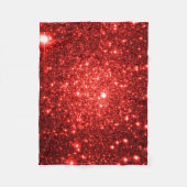 Red Stars Fleece Blanket Deken (Voorkant)
