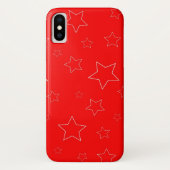 Red Stars iPhone / iPad case (Achterkant)