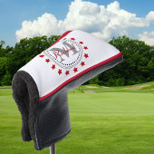Red Stars Monogram Golfheadcover