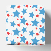 Red Stars Sprinkles Memorial Day Event Party Bedankdoosjes (Bovenkant)