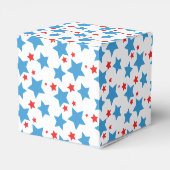 Red Stars Sprinkles Memorial Day Event Party Bedankdoosjes (Achterkant)