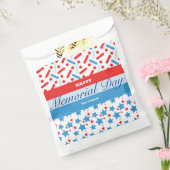 Red Stars Sprinkles Memorial Day Event Party Bedankzakje (Gezegeld)