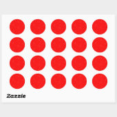 Red Stars Stickers (Vel)
