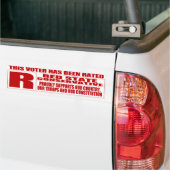 Red State Conservative Bumpersticker (Op Truck)
