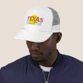 Red State Texas gaat 50 jaar terug Trucker Hat Trucker Pet (In situ)