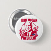 Red States McCain Button (Voorkant /achterkant)