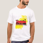 Red Steam Engine T-shirt (Voorkant)