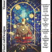 Red Steampunk Train, Loco, Mozaïek DH4R Decoupage