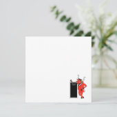 Red Steer Chalkboard menu (Staand voorkant)