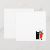 Red Steer Chalkboard menu (Voorkant / Achterkant)