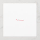 Red Steer Chalkboard menu (Achterkant)