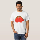 Red Stegosaurus T-shirt (Voorkant volledig)
