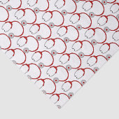 Red Stethoscoop-zurse Tissuepapier (Detail)