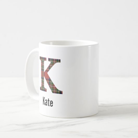 Red Stewart Pset Monogram K Mok (Voorkant links)