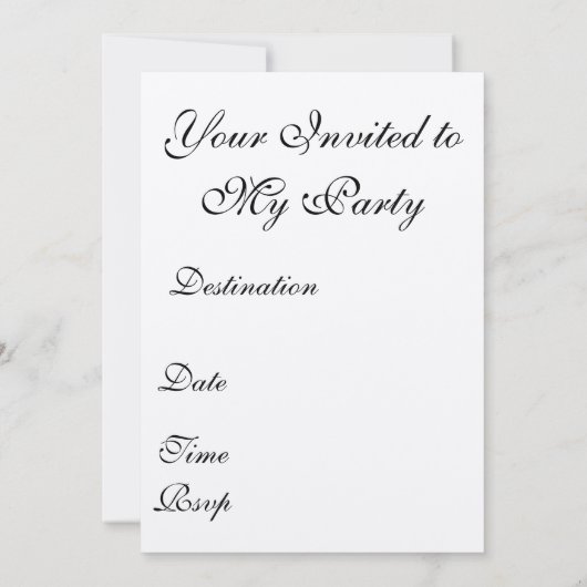 Red Stiletto Corkschroef Hiel en Champagne Flute I Kaart (Achterkant)