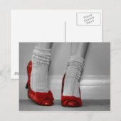 Red Stilettos Briefkaart (Voorkant / Achterkant)