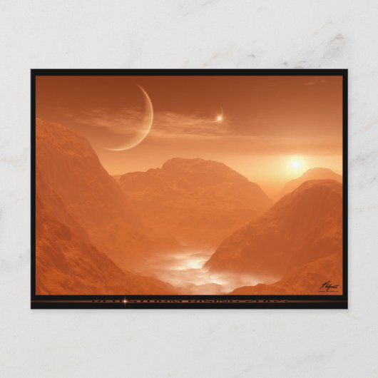 RED STORM RISING 2065 Briefkaart (Voorkant)