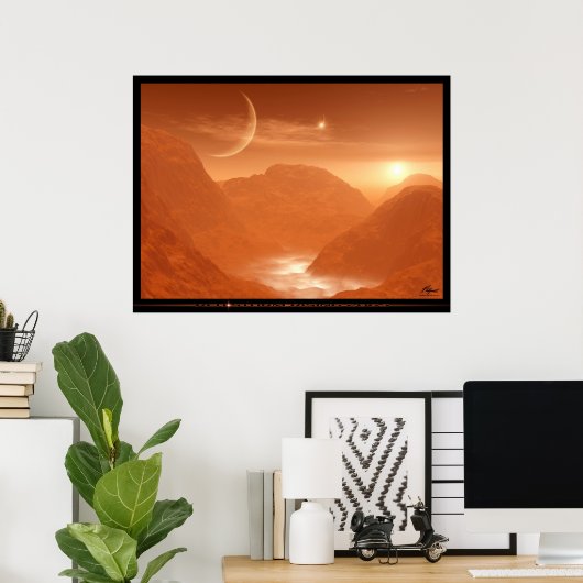 RED STORM RISING 2065 POSTER (Thuiskantoor)