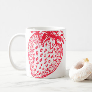 Red Strawberry Illustration Mok