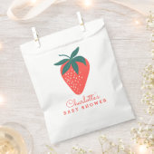 Red Strawberry Party of Shower Favor Bag Bedankzakje (Geknipt)