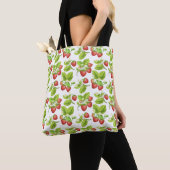 Red Strawberry Pattern Tote Bag (Dichtbij)