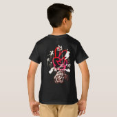 Red Street Graffiti No Peace T-shirt (Achterkant volledig)