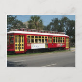 Red Streetcar Briefkaart (Voorkant)