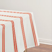 Red Stripe Holiday Tafelkleed –  stijl (Voorbeeld)