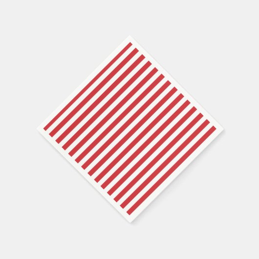 Red Stripe Preppy  Servet (Hoek)