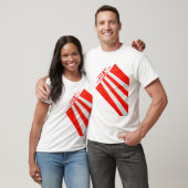 ~Red Stripe~ RED STRIPE, AANGEPAST IT T-shirt (Unisex)