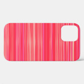 Red striped Hoesje-Mate iPhone case (Achterkant (horizontaal))