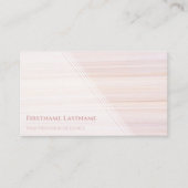 Red stripes bright marble surface elegant white visitekaartje (Voorkant)