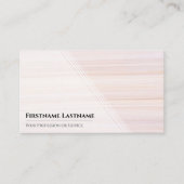 Red stripes bright marble surface elegant white visitekaartje (Voorkant)
