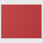 Red Stripes kerstinpakpapier Cadeaupapier (Vlak)