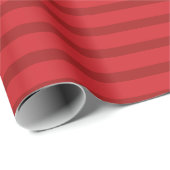 Red Stripes kerstinpakpapier Cadeaupapier (Rol Hoek)