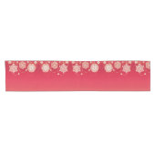Red Stylish Merry kerst Korte Tafelloper (Horizontaal)