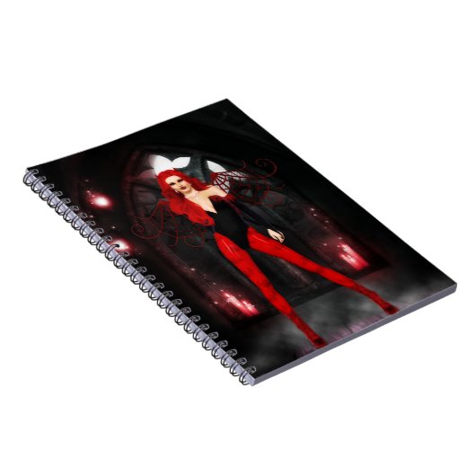 Red Succubus Notitieboek (Rechterzijde)